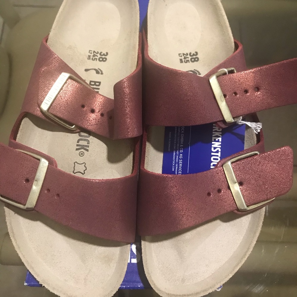 Birkenstock washed leather sz 38-39-40 - Picture 6 of 11